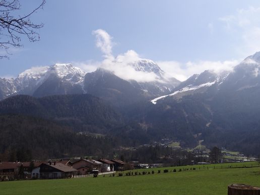 Ausblick auf dem Weg zum Königssee